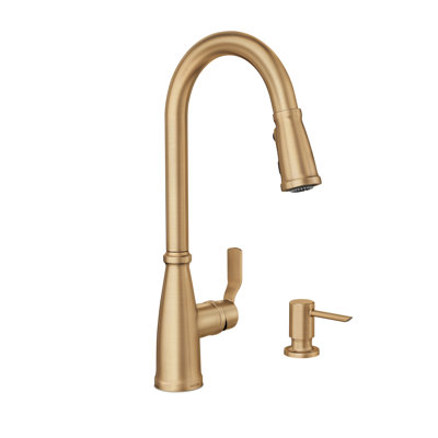 Nolia Single-Handle Pull-Down Sprayer Kitchen Faucet With Powerboost And Reflex