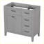 Meuble-lavabo moderne avec armoire et tiroirs-104947387
