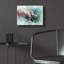 «Rhino Crossing» par Robert Campbell, art mural en verre acrylique épique, 24 po x 16 po-167819242