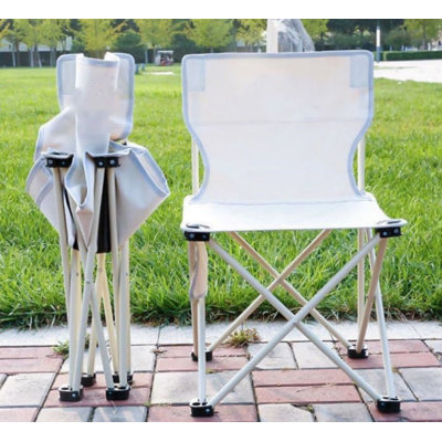 Portable Camping Chair, Collapsible Chair For Camping, Easy Folding And Storage, Folding Chair Suitable For Fishing, Travel, Beach, Picnic, Lawn Outdo by Arlmont & Co.