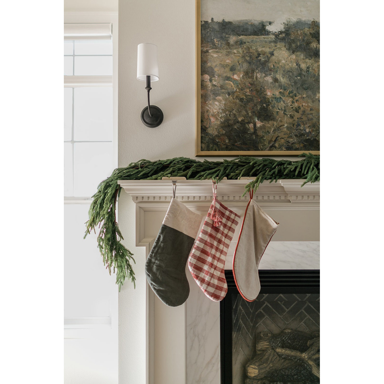 Anni Single Light Steel Dimmable Armed Sconce