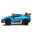 Voiture de dérive électrique Lamborghini Huracan Sto 24V pour enfants （Seulement pour un enfant） Vitesses de 1,86 à 5,59 MPH, 3-6 ans, roues avant en mousse, rotation à 360 °, lumières DEL, musique dynamique, premières années d'apprentissage, port USB, fonction de dérive