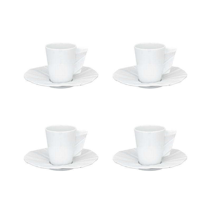 Tasse à café et soucoupe Matrix