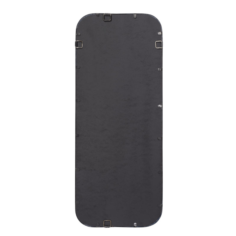 Capital Rectangle Metal Mirror, Black