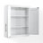 Savannah 2pc Wall Storage Cabinet White