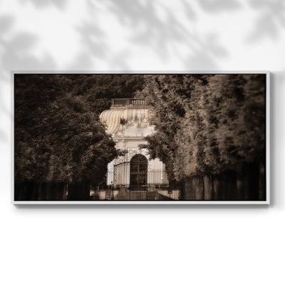 Vienna Walk- Framed Gallery Wrapped Canvas -Ready to Hang