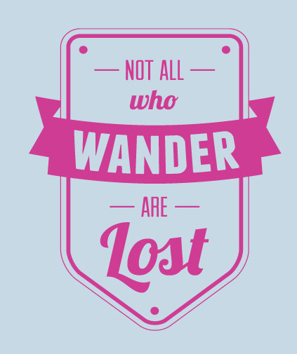 Text & Numbers Non-Wall Damaging Wall Decal, Hot Pink