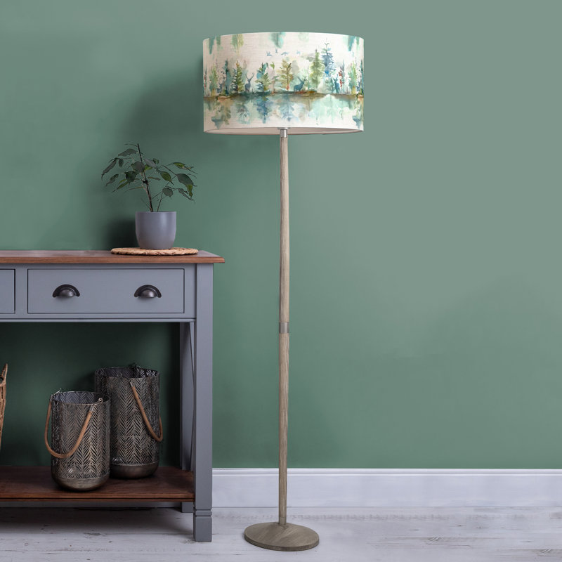 Solensis 164cm Brushed Traditional Floor Lamp