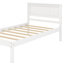Twin Size Platform Bed Frame With Headboard-881155938