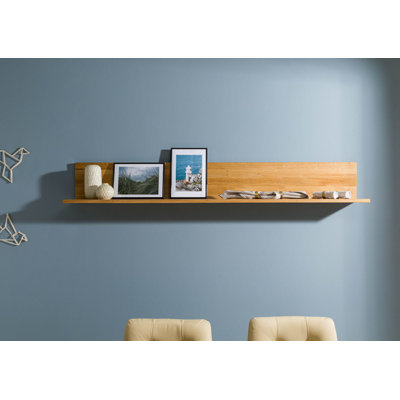 Kent Oak Solid Wood Floating Shelf