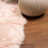 Diller Soft Pink Faux Sheepskin Fur Machine Washable Shag Fluffy Area Rug-700067082