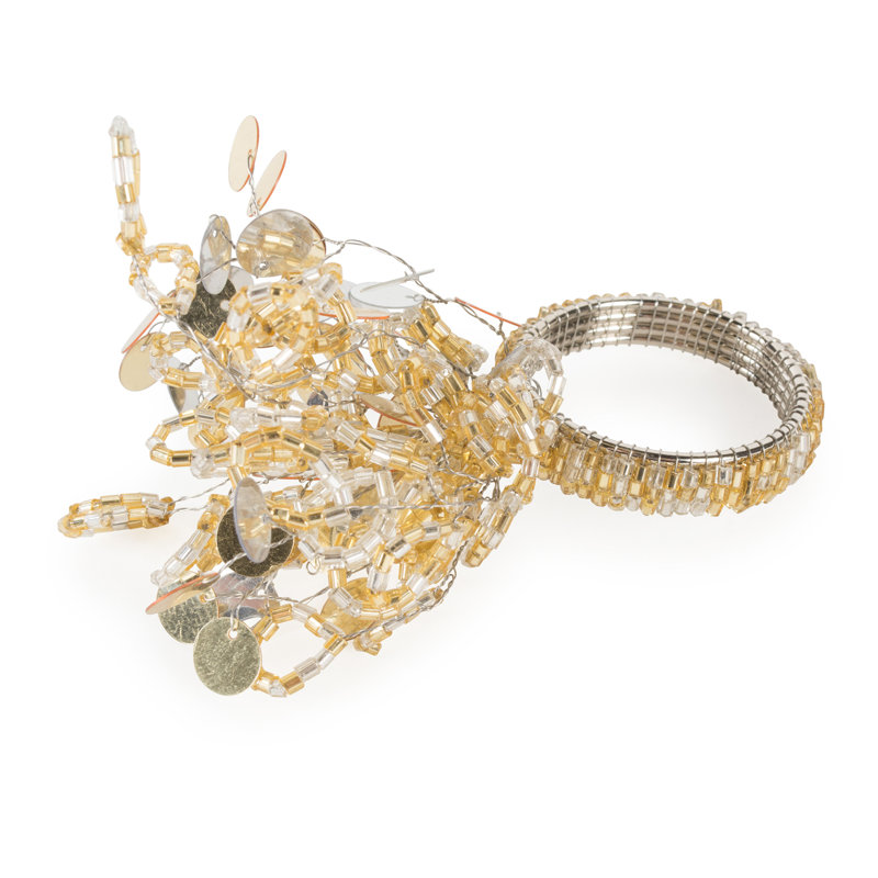 Rond de serviette Christmas Bead Sparkle