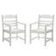 All-Weather Patio Dining Chair Set with Armrests and Ergonomic Comfort-261831218