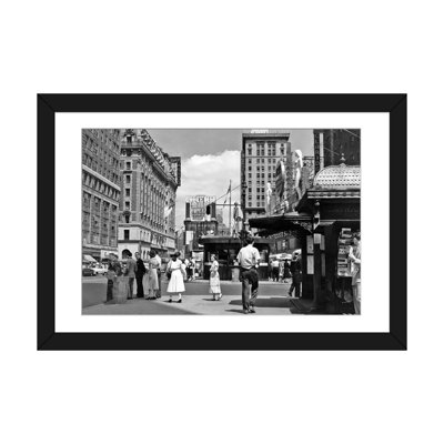 " 1950s New York City Times Square West 43Rd Street Looking North " by Vintage Images