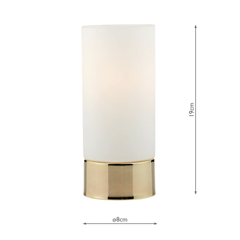Scarlett Metal Novelty Lamp, Gold