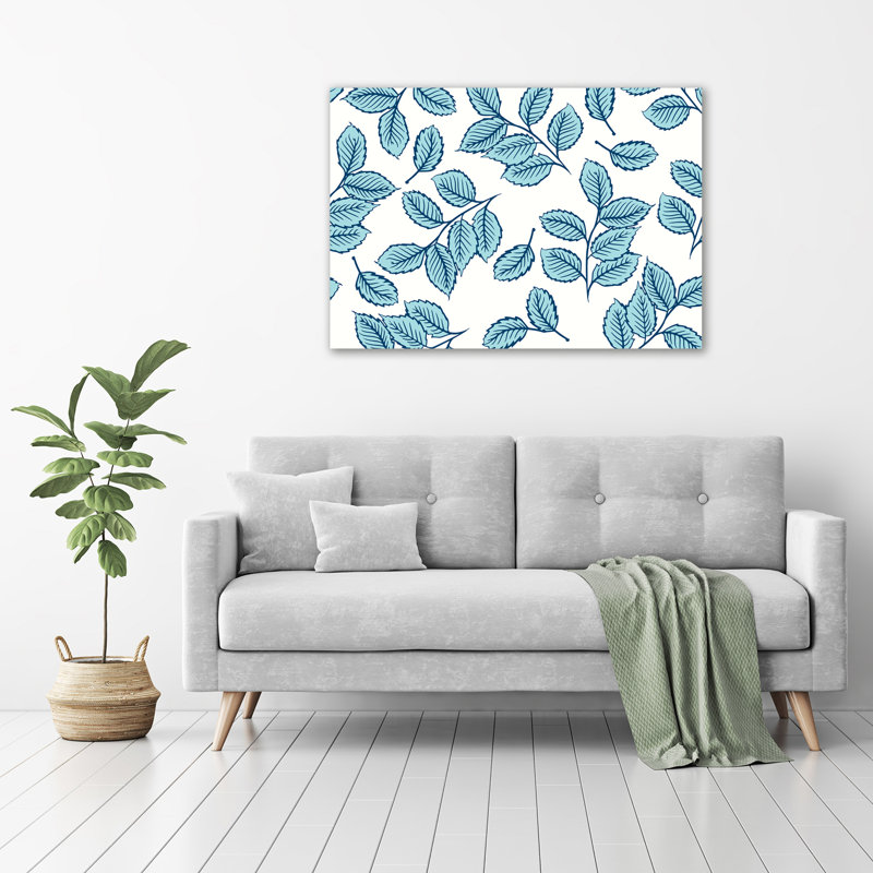 Leaves - Wrapped Canvas Print