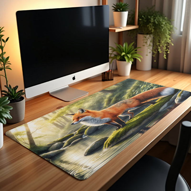 Polyester Desk Pad, 23.6x13.8