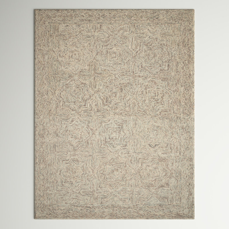 Jonpatrick Wool Indoor Rug, Rectangle 8' x 10'6"