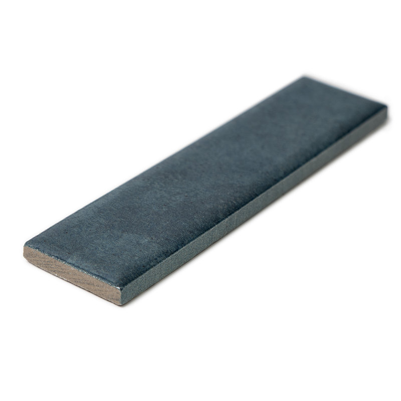 Carrelage mural et de plancher en porcelaine brillante 2 po x 8 po Latium, Bleu foncé