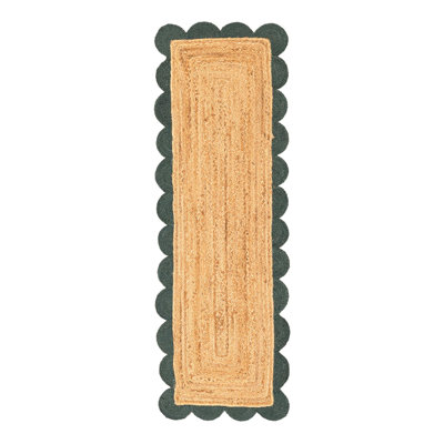 Cosner Hand Braided Area Rug