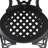 Black 3 All-Weather Cast Aluminum Dining Mixture . Elaborate Carving Work, Magnificent Display. 100% Build, And Stable. To Challenging Circumstances. Ergonomic Seating Enjoyment. Pa66 Nylon Slip Pad.-111623939