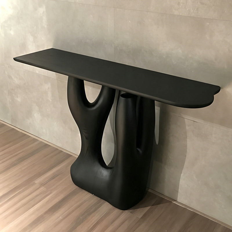 Console artistique italienne de style italien, H 29,5 po x l 63 po x P 15,7 po