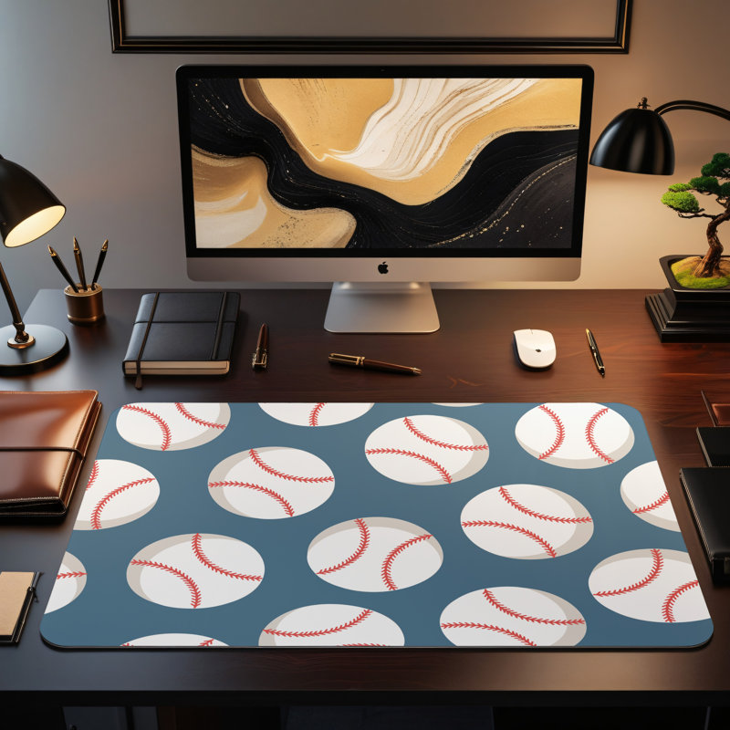 Polyester Desk Pad, 23.6x13.8