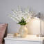 5 pièces de fleurs artificielles, 36 po de fleurs artificielles en soie avec des tiges pour la fête de mariage, décoration de jardin, décoration intérieure-31588674