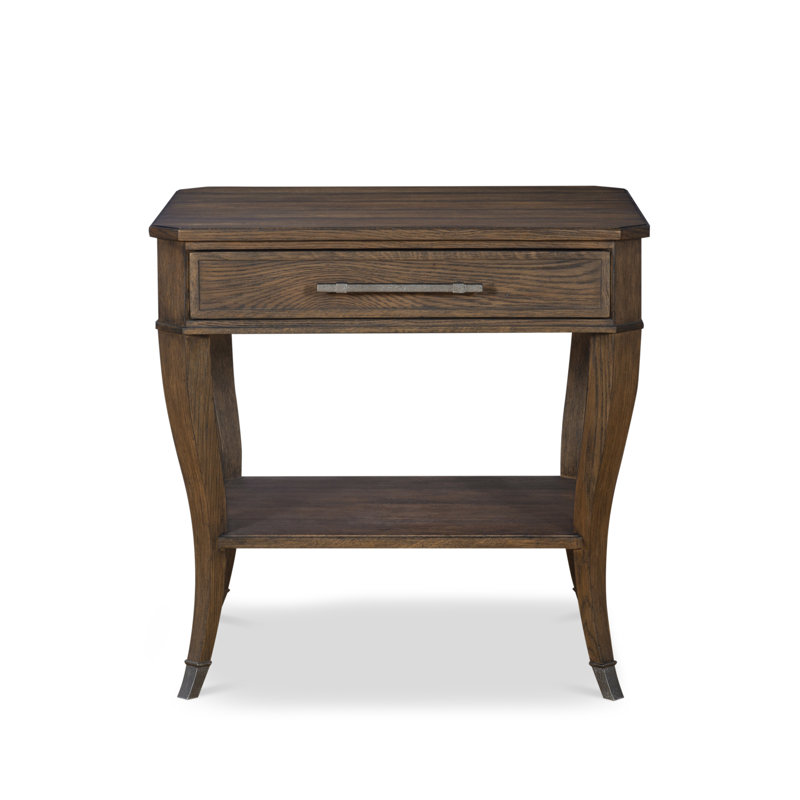 Benjamin Side Table, Brown