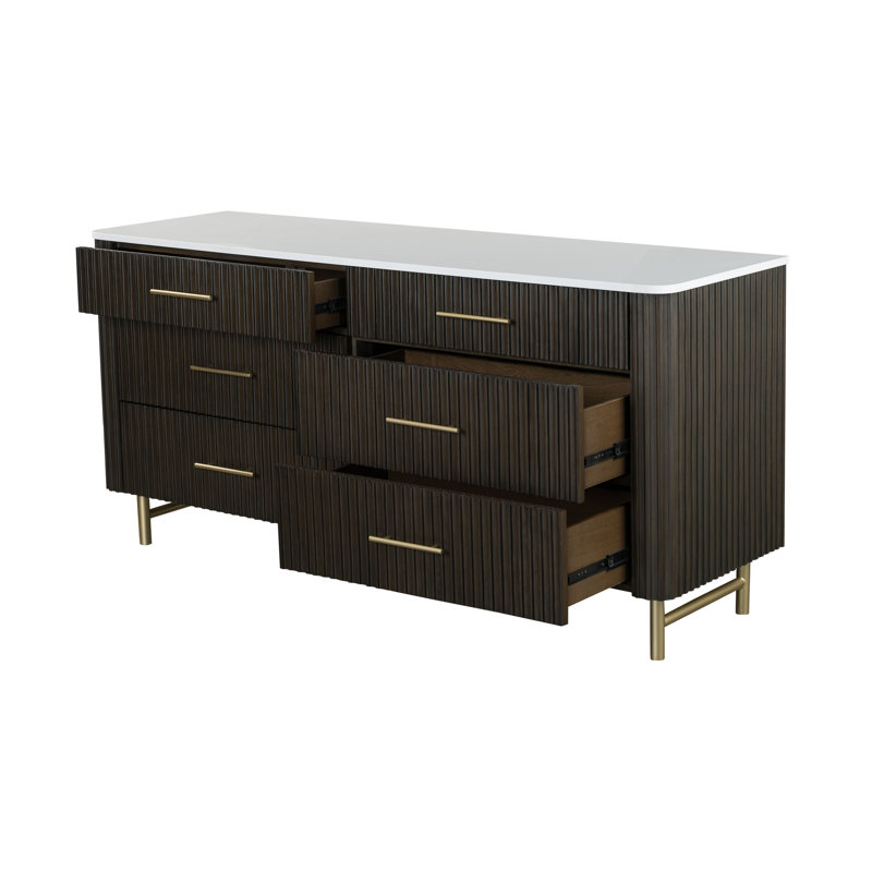 Commode 6 tiroirs Barnsley
