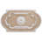 Blanco Rectangular Chandelier Ceiling Medallion-99929714