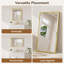 Miroir de salle de bain rectangulaire biseauté avec cadre en aluminium -378938466-378938482