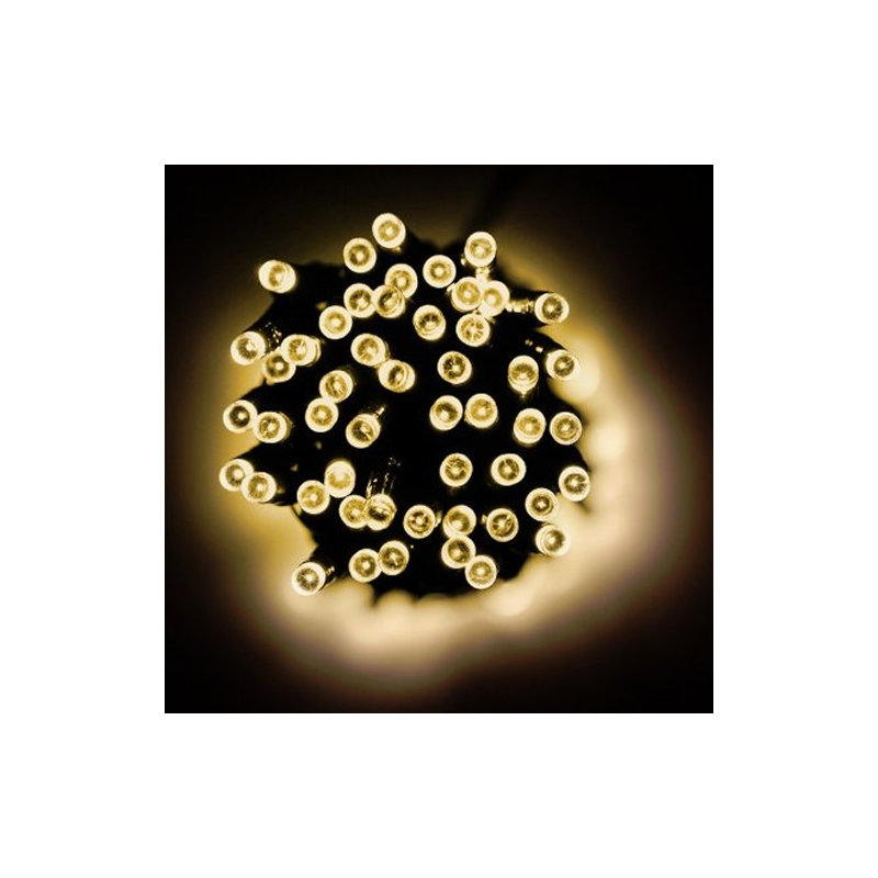 Beklabito 200 - Bulb 72'' Solar Powered LED Wide Angle LED String Light