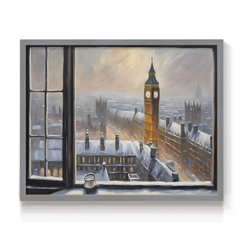 Vintage Landscapes-CLI -Framed Print - Restickable