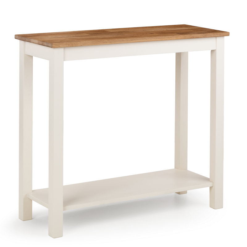 Monserrat 90cm Solid Wood Console Table, White
