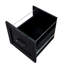 Bureau d'ordinateur pour le bureau à domicile, beaucoup de rangement, 2 tablettes, 2 grands tiroirs, comptoir imperméable, vaste bureau avec rangement, options abondantes, surface lisse, bureau-118417044