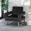 Chaise avec accoudoirs d'appoint