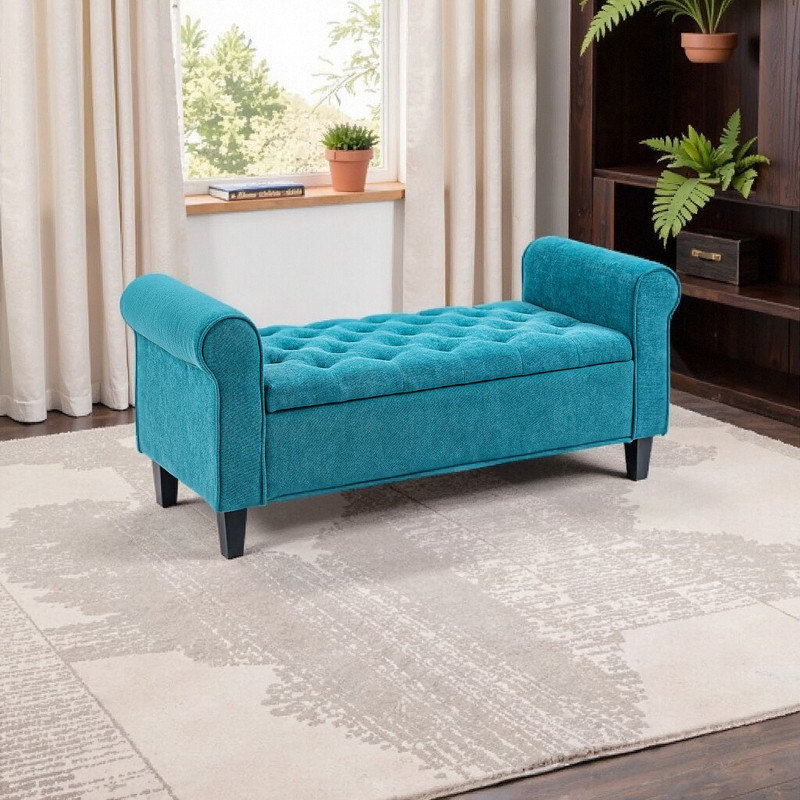 Lark Manor Upholstered Storage Bench