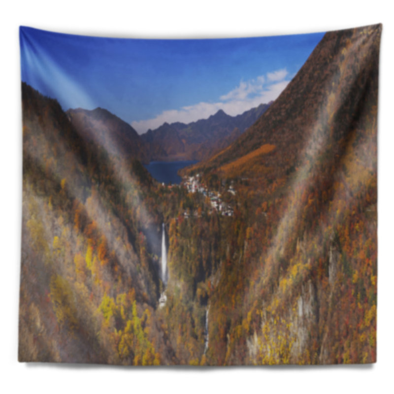 Polyester Tapestry, 78" H x 92" W