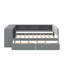 Lit plateforme double avec tablettes, tiroirs, station de charge et tête de lit tapissier-1978826796-1978826793