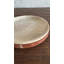  Assiette de service en cuir travertin