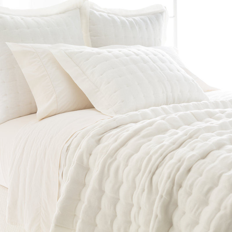 Brussels Ivory Quilted Sham