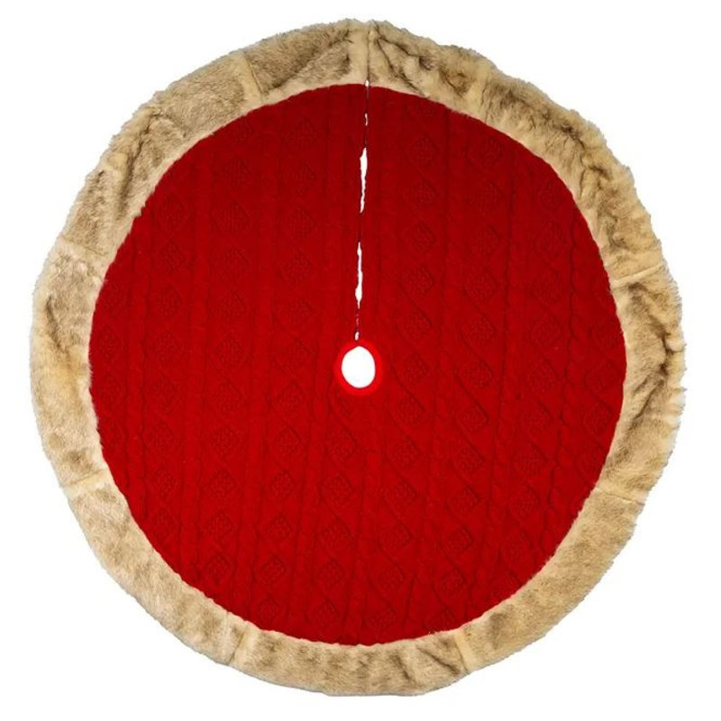 48 " Solid Color Tree Skirt