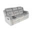 Luxueux canapé inclinable avec coussins moelleux et ports USB pratiques pour un confort et une détente ultimes.