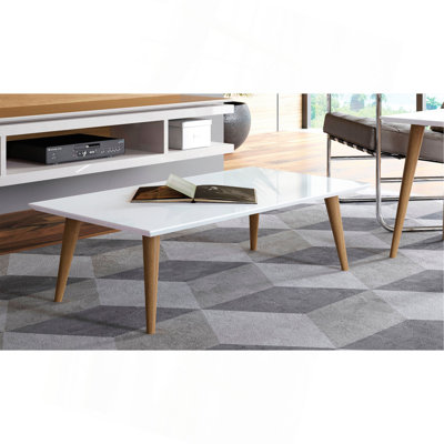 Table basse blanche Utopia