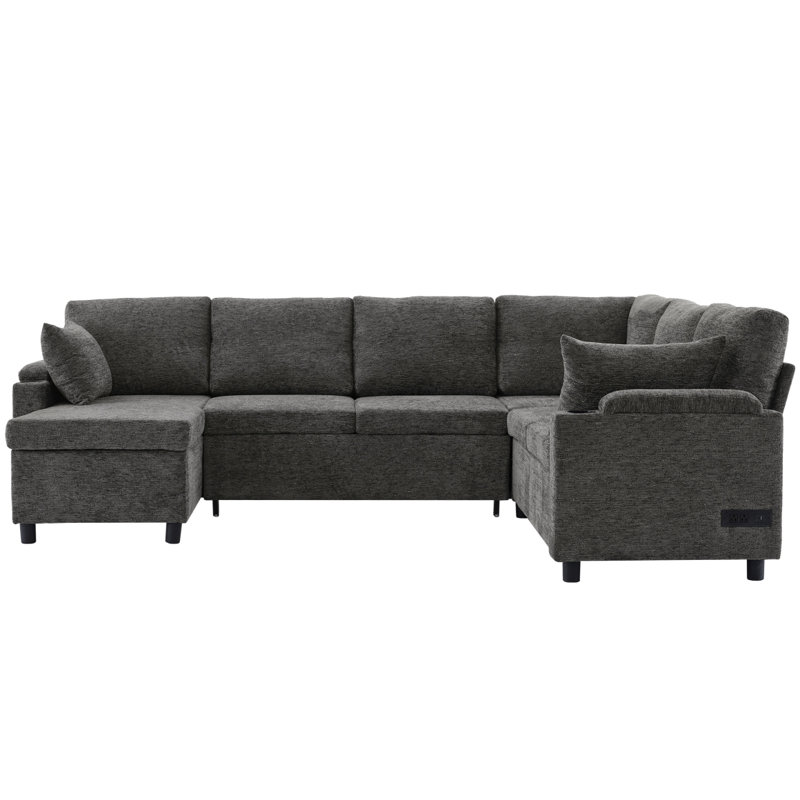 Canapé modulaire polyvalent de 109,9 po Boneless