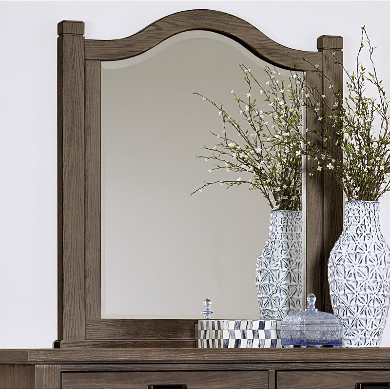 Miroir biseauté Erving Arch, H 37,75 po x l 35,5 po, Folkstone