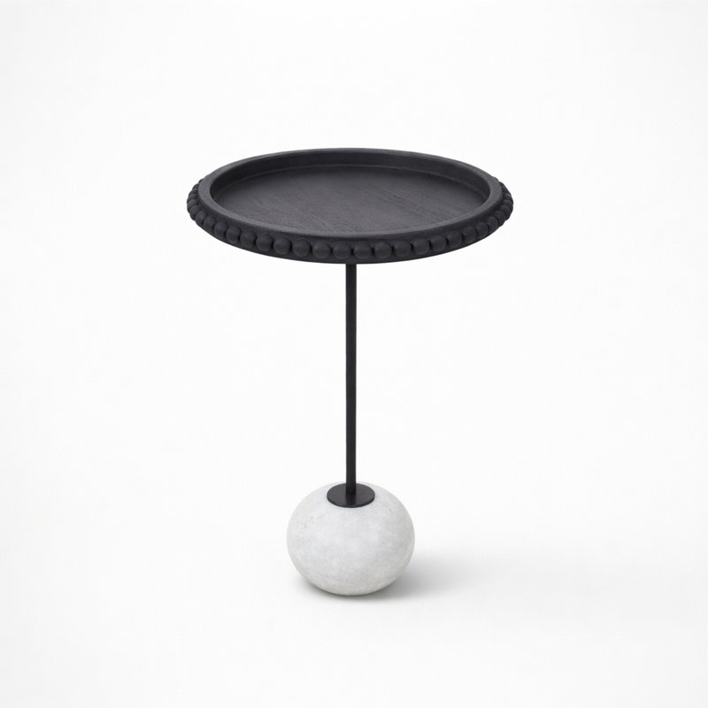 Verlena Solid Wood Top End Table