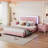 Jenniferlynn 3 Piece Bedroom Set, WIth LED Lighting, Queen Bedroom Set, Dresser and Nightstand Set, 3 Piece Bedroom Sets-1255509662