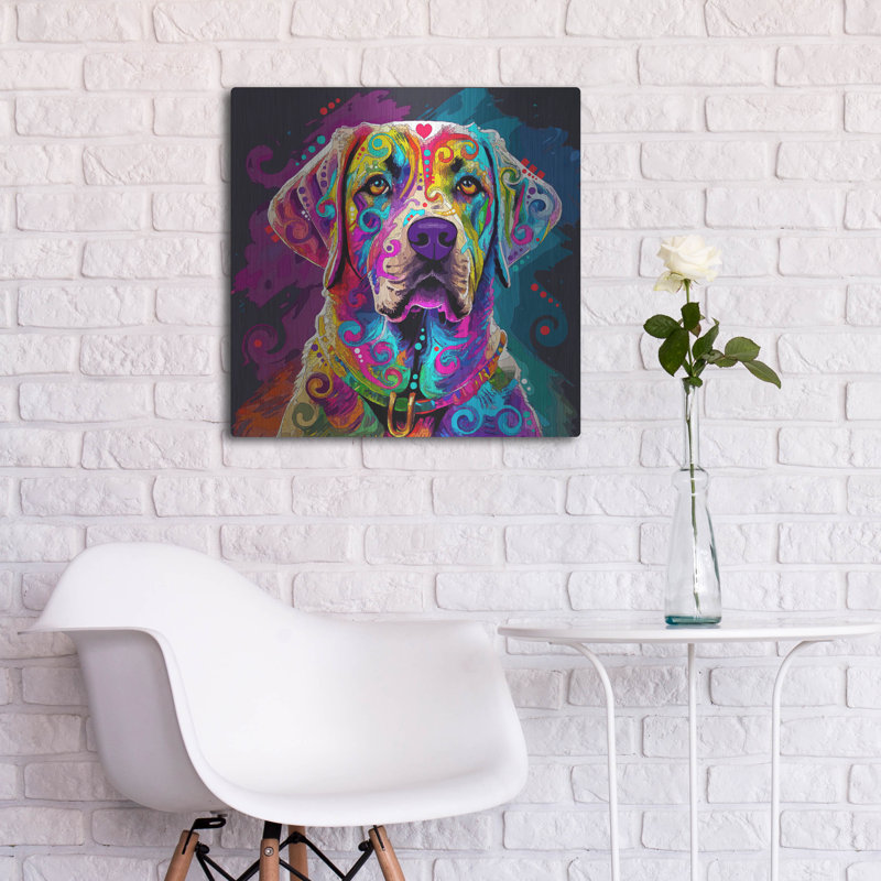 «Lab» par Dean Russo, H 24 po x l 24 po